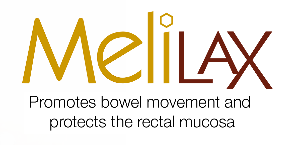 Melilax, promotes bowel movement and protects the rectal mucosa